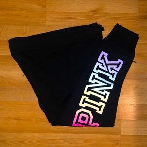 Pink brand skinny joggers